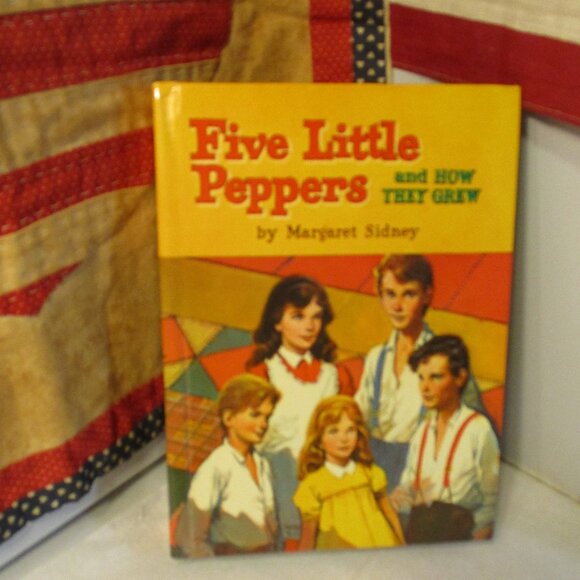 Vintage 1955 Child Book Five Little Peppers and How They Grew by Margare… - Picture 1 of 10